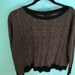 Jack by BB Dakota Semi- Cropped Sweater (S)