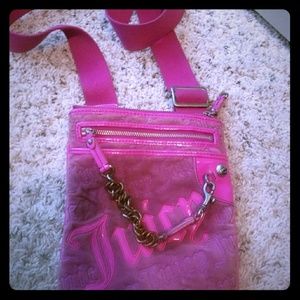 Pink side purse