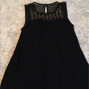 Lucky Brand Embellished Tank