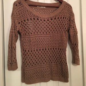 Old navy open knit sweater