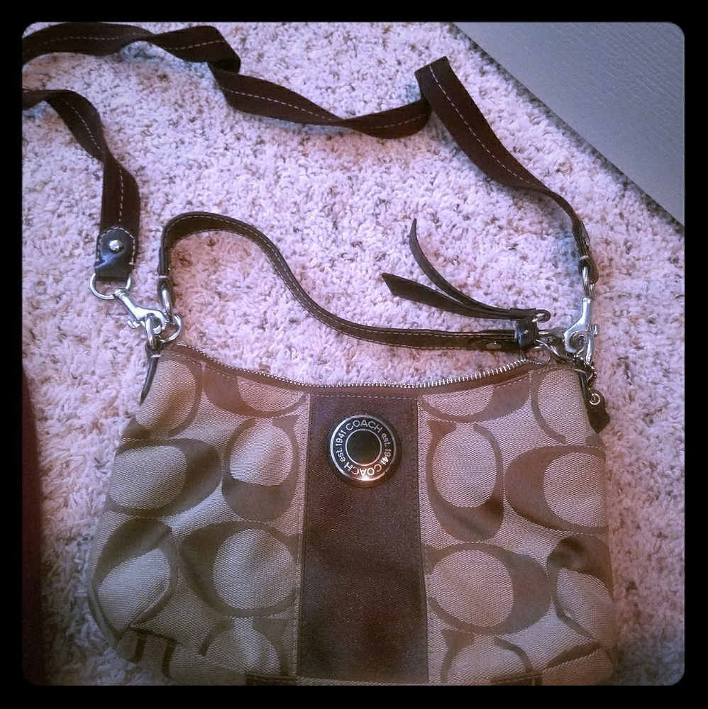 Brown purse