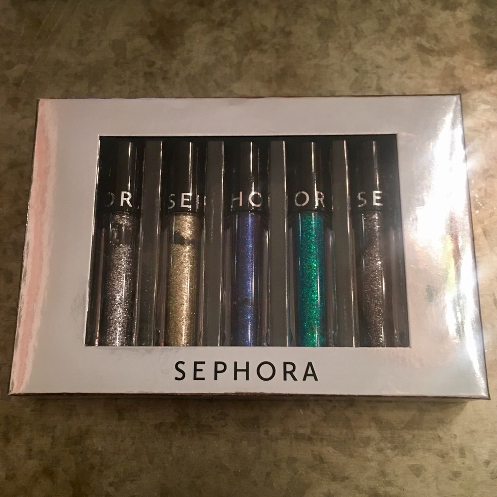 BRAND NEW Sephora mini glitter eyeliner set