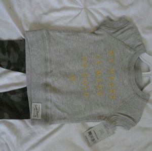 Carter's shirt and leggings set