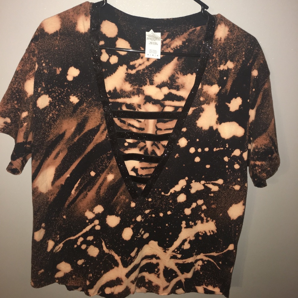 Custom distressed shirt