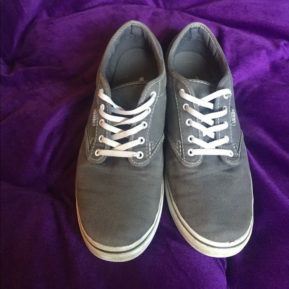 Grey Vans woman's size 11 - Picture 1 of 3