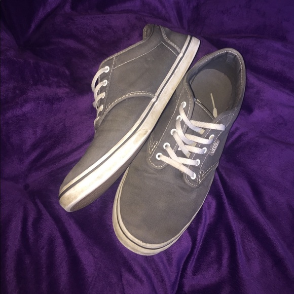 Grey Vans woman's size 11 - Picture 3 of 3