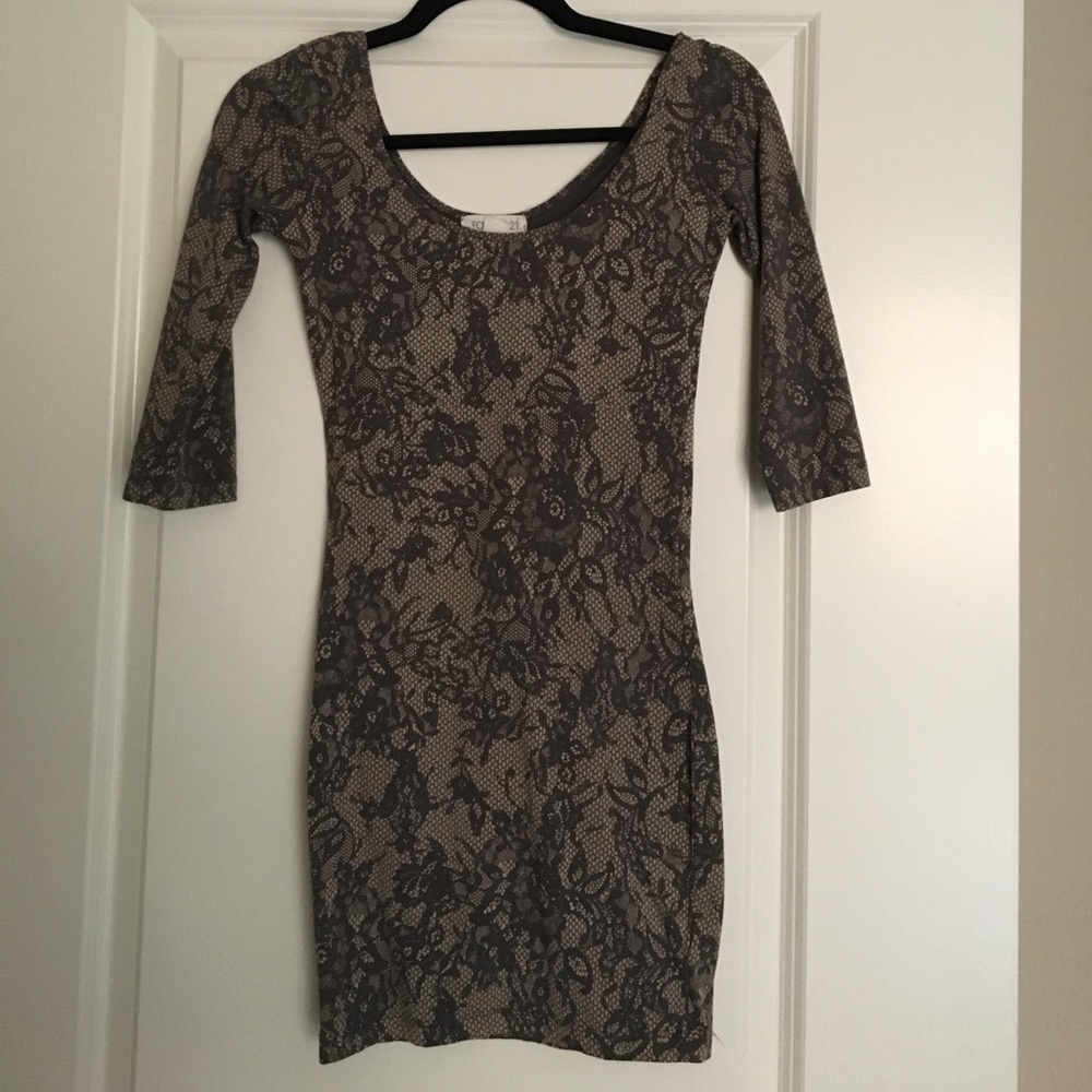 Lace bodycon dress!
