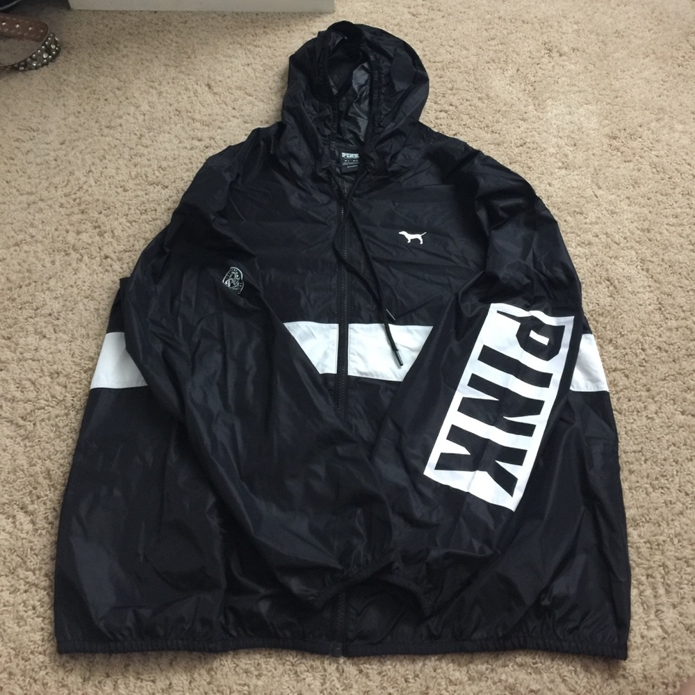 VS Pink Rain Jacket