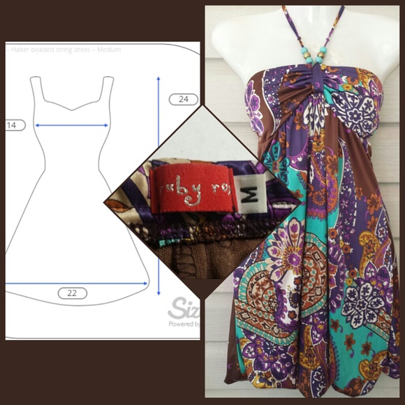 Halter beaded string Dress - Picture 3 of 8