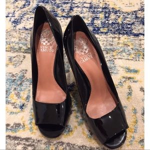 Black Patent Vince Camuto Heels