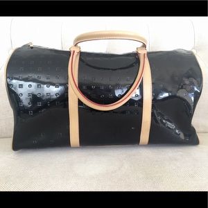 Arcadia Patent Leather Satchel