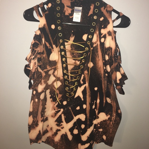 Custom distressed lace up - Picture 2 of 5