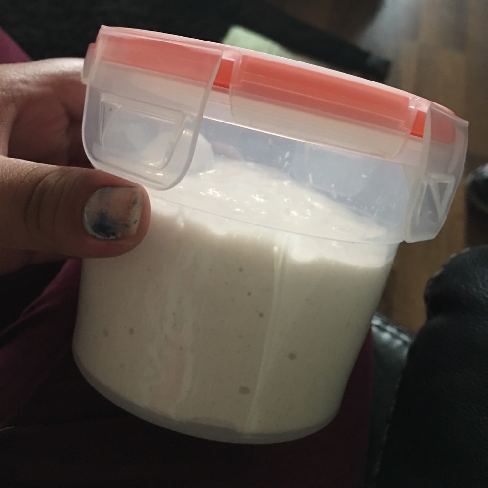 White slime// great for stress