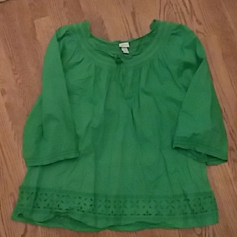Lane Bryant peasant blouse