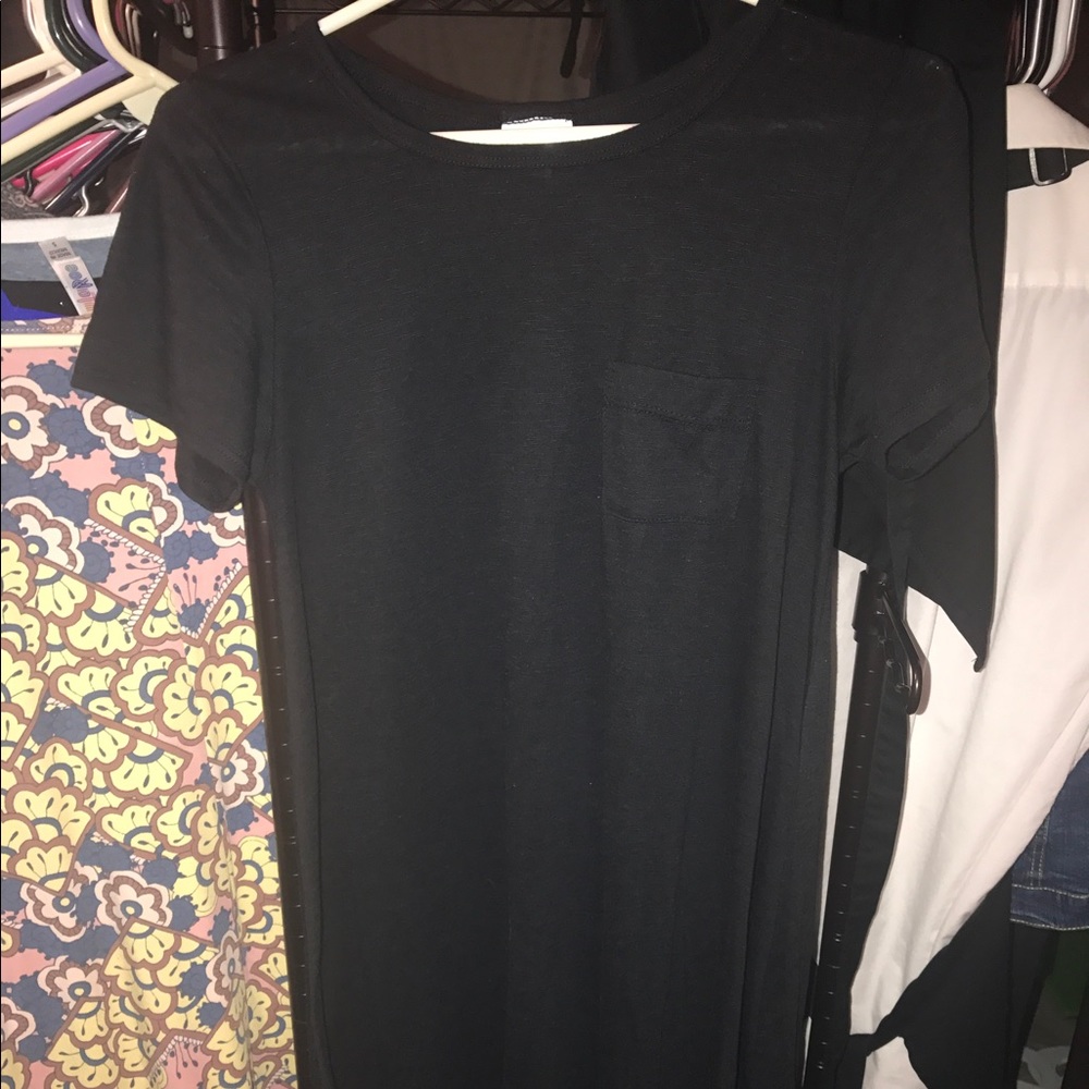 LuLaRoe XS Black Carly. HUGE unicorn!!! Brand new
