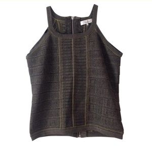 Parker tank in green/olive size small