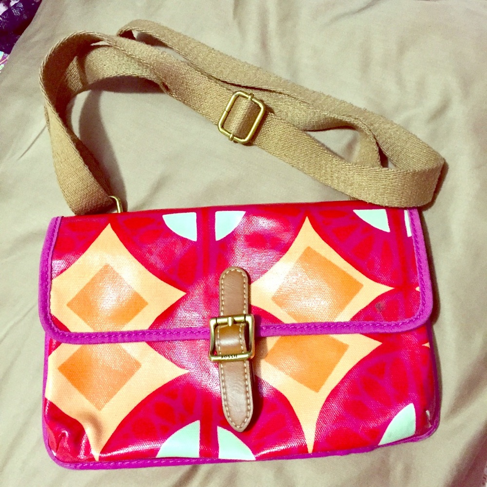 Fossil Key-per crossbody