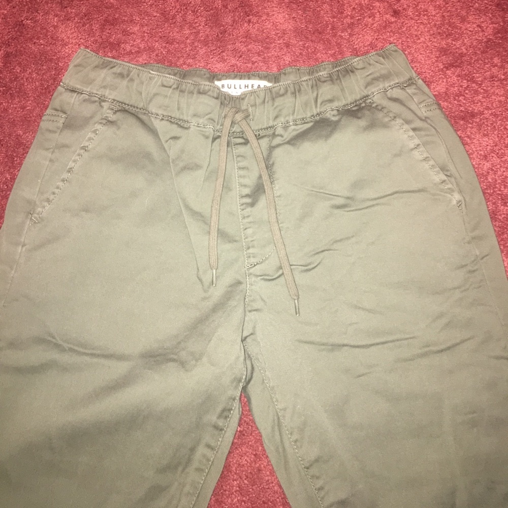 Bullhead Denim Co. Army Green Joggers