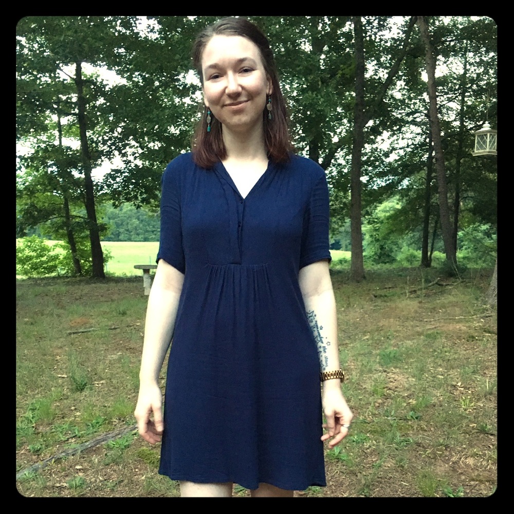 Blue Old Navy Dress