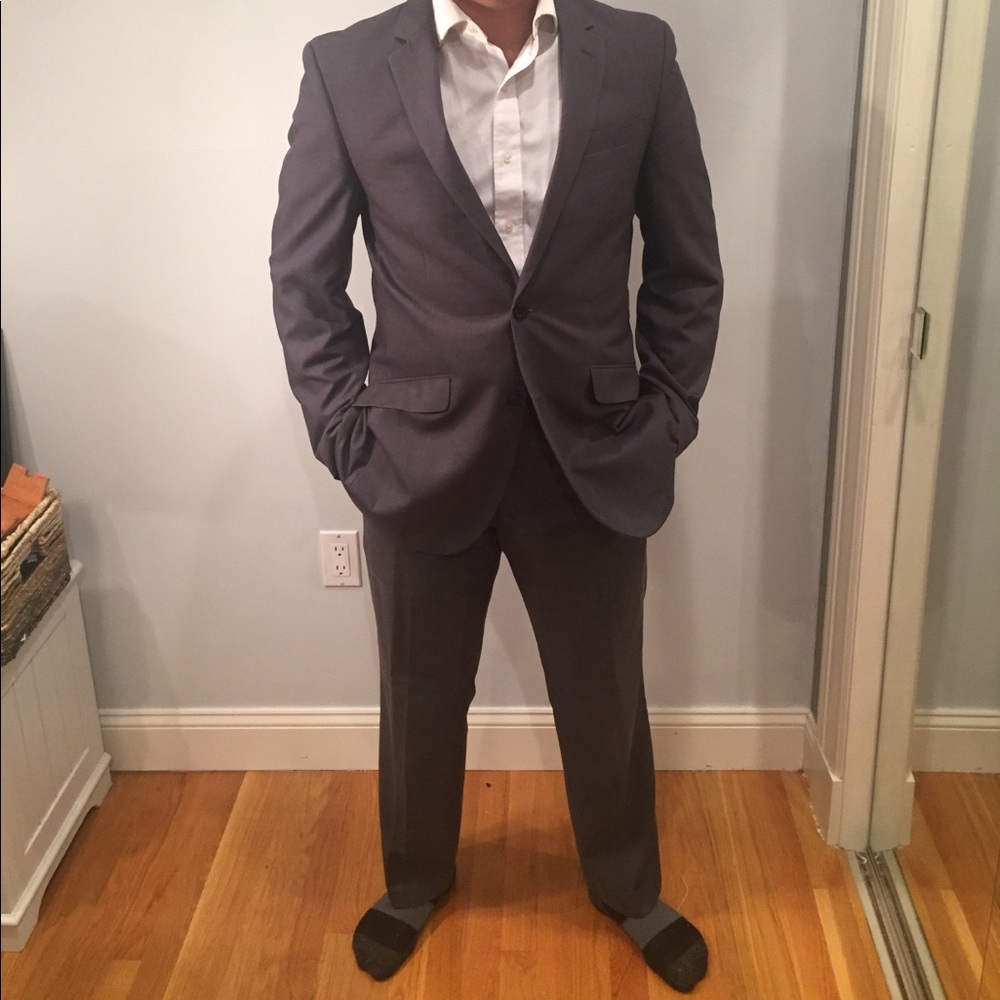 Gray men's Suit