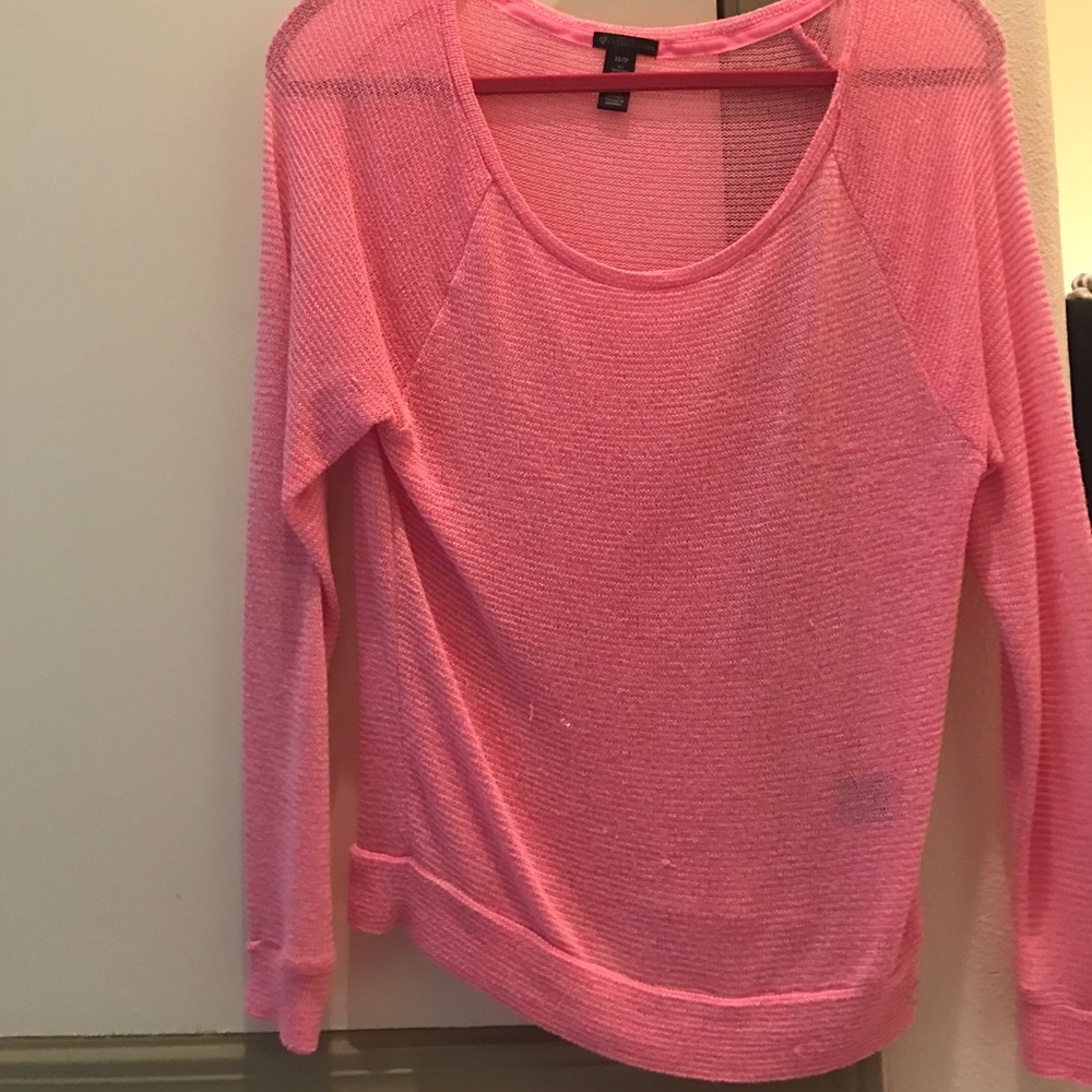 Mesh sweater