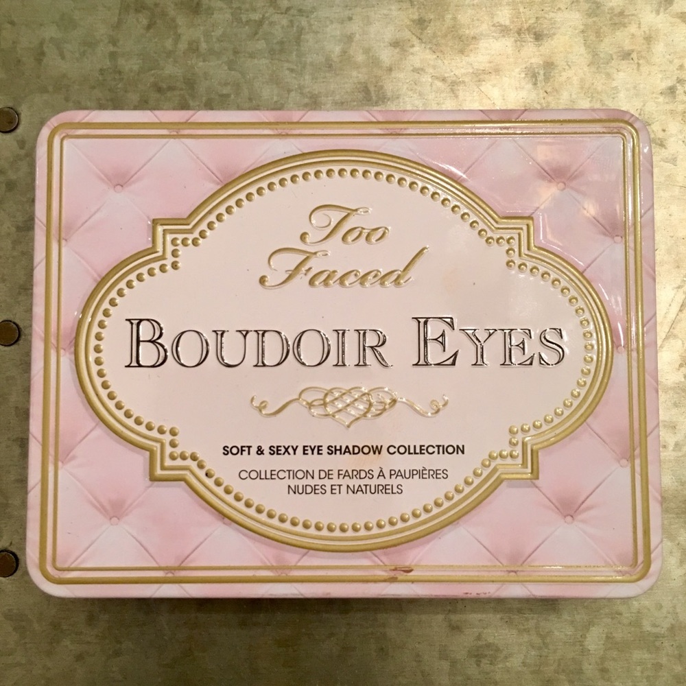 LIKE NEW Too Faced Boudoir Eyes eye shadow palette