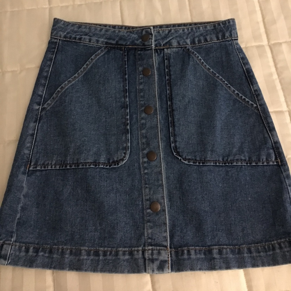 Forever 21 Jean Skirt