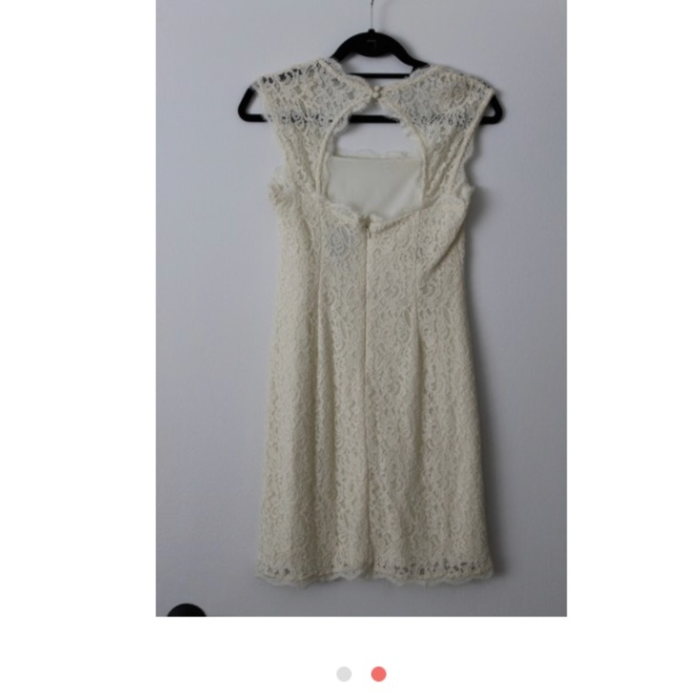 Off White lace dress size xs
