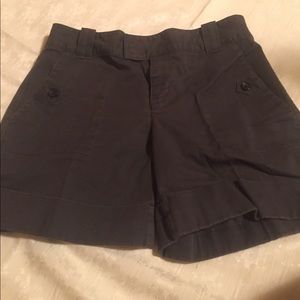 Banana Republic dark gray shorts