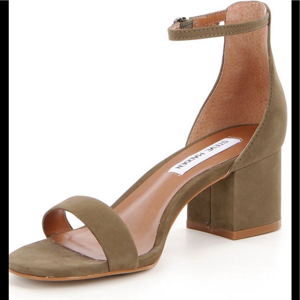 Steve Madden Ankle Strap Block Heels - Picture 4 of 7