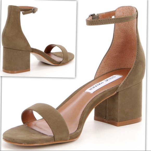 Steve Madden Ankle Strap Block Heels - Picture 2 of 7