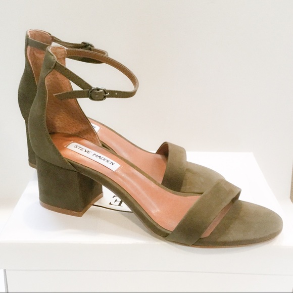 Steve Madden Ankle Strap Block Heels - Picture 5 of 7