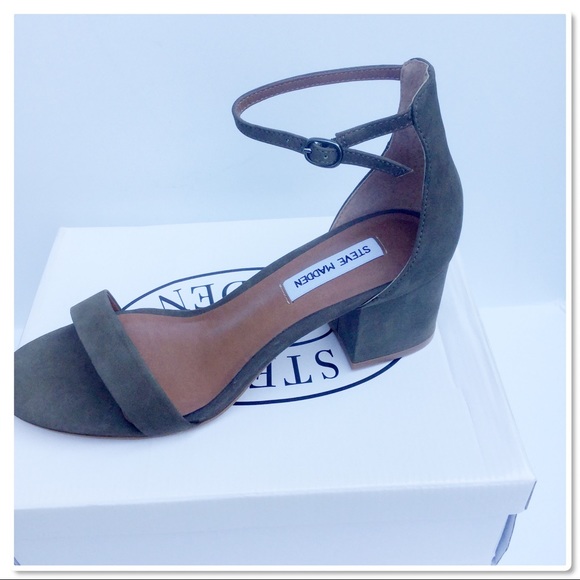 Steve Madden Ankle Strap Block Heels - Picture 7 of 7