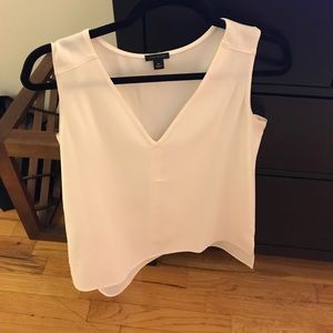 White Sleeveless Blouse (Tall)