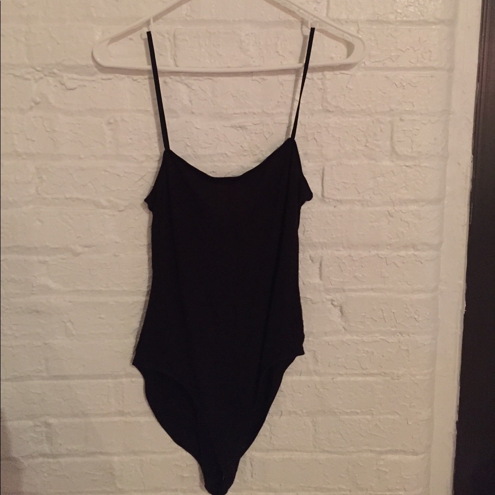 American Apparel 2x2 square neck bodysuit
