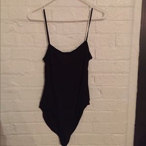 American Apparel 2x2 square neck bodysuit