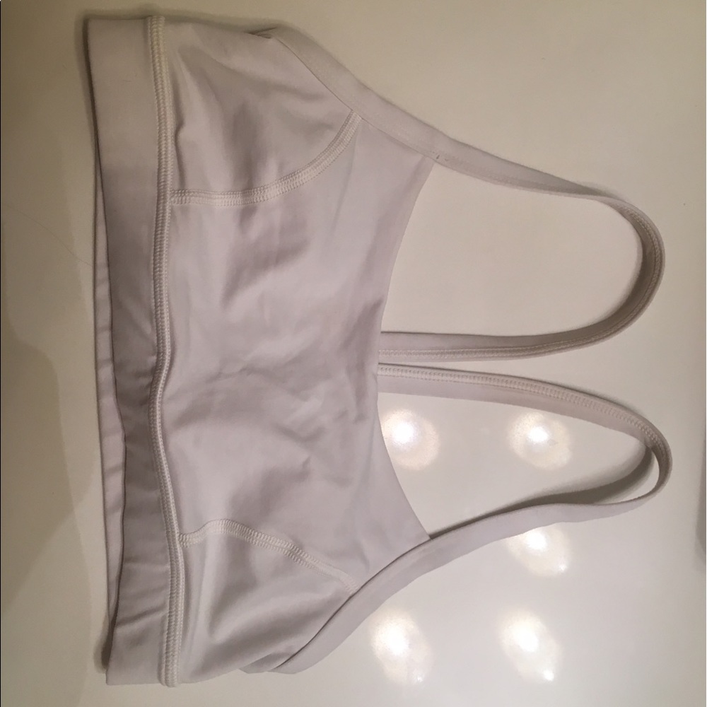 Lululemon White Sports Bra