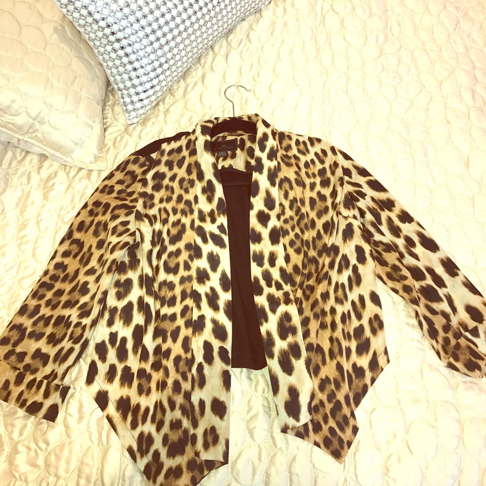 Leopard cardigan