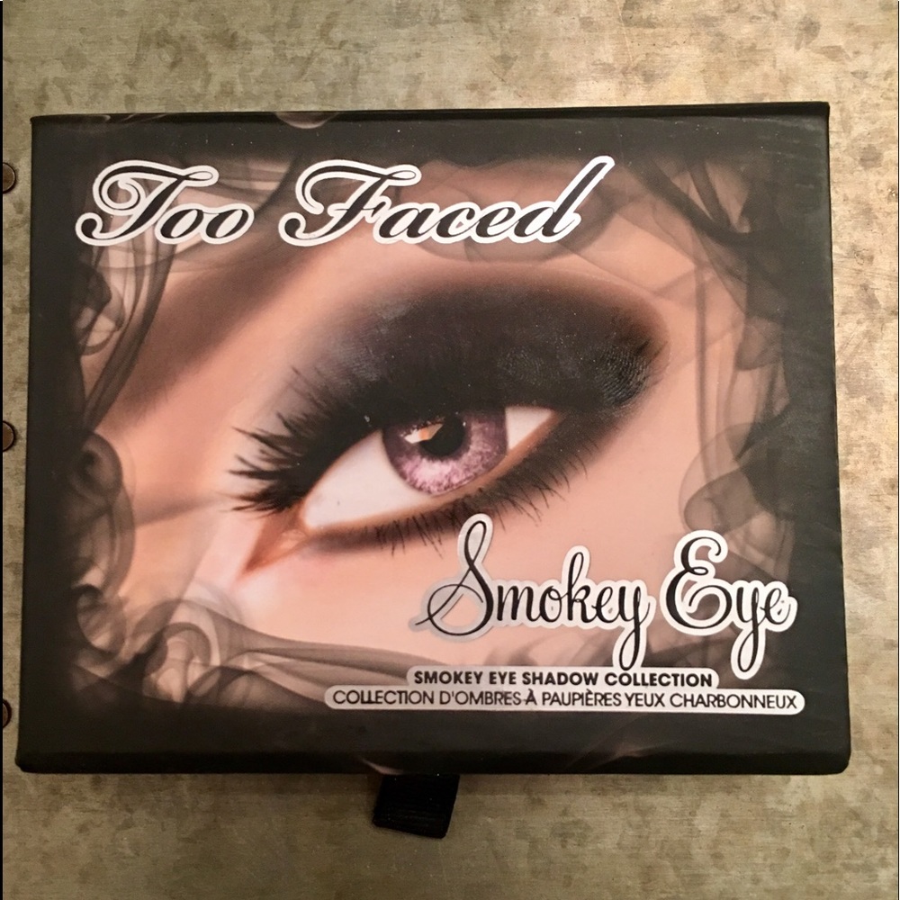 LIKE NEW Too Faced Smokey Eye eye shadow palette