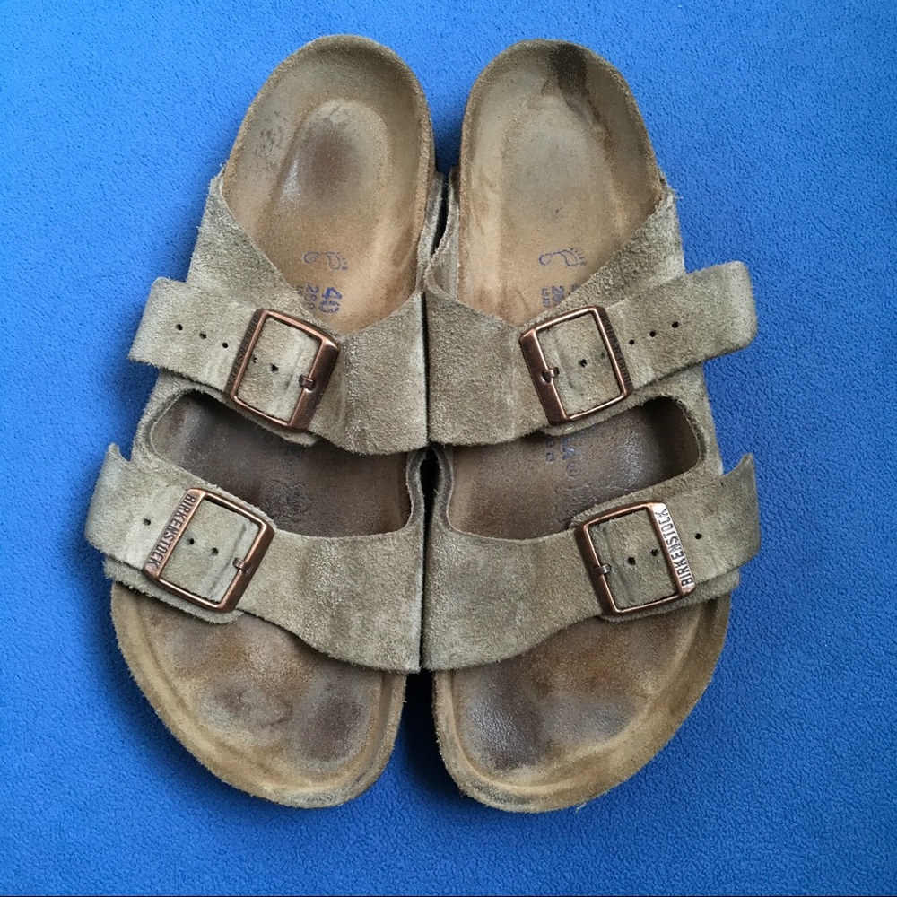 Birkenstock Arizona Soft Footbed - Taupe (Size 40)
