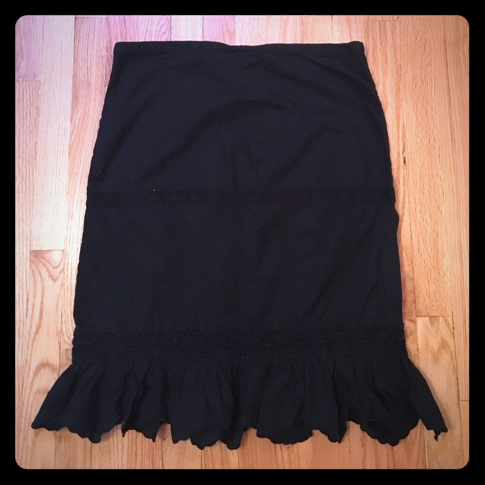 Sassy little black skirt