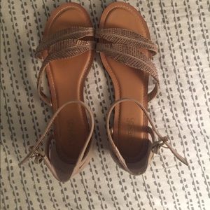 BNWT tan sandals
