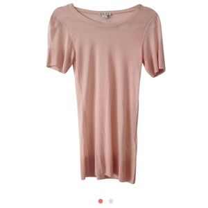 Reiss light pink t shirt blouse