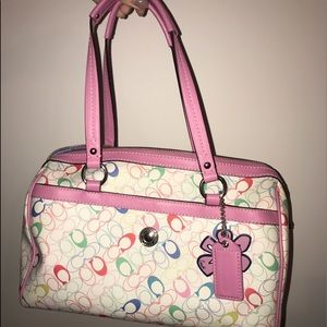 Fun coach bag & cosmetic case