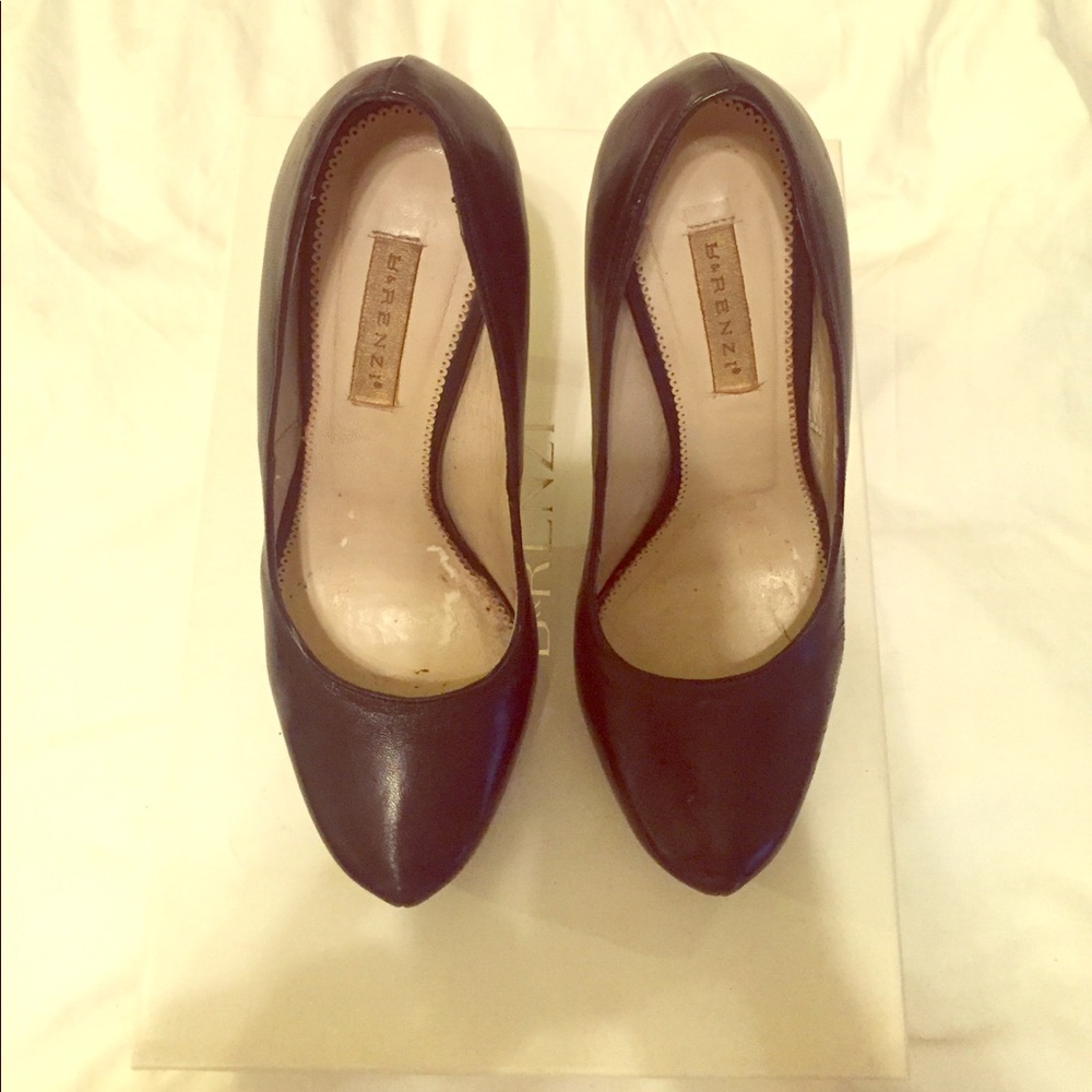 Gregory's Renzi black leather Pump