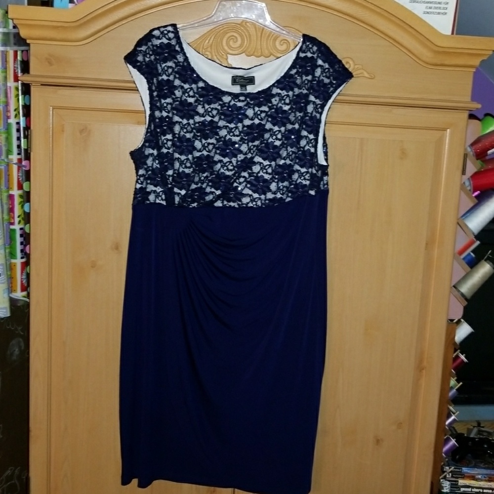 Beautiful navy blue dress