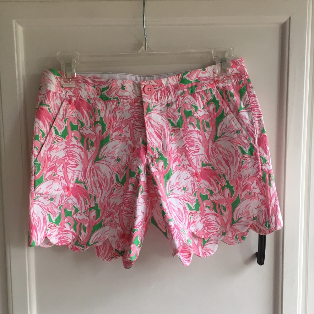 NEW Lilly Pulitzer 000 pink buttercup shorts
