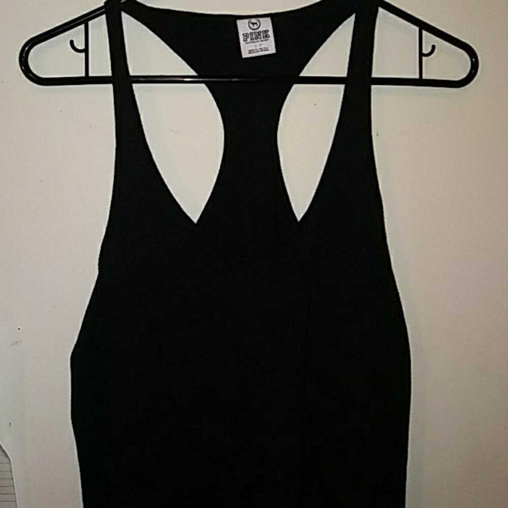 PINK black tank