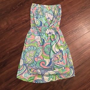 Lilly Pulitzer Strapless Dress- XS/S