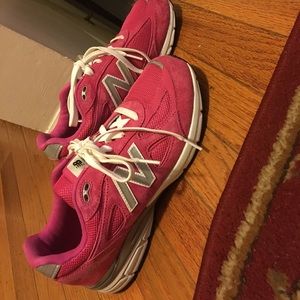 Pink New Balance 990's